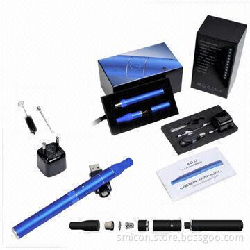 E-cigarette ago vaporizer with 650mAh battery, manufacturer, hot selling